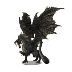 Adult Black Dragon Dungeons & Dragons Icons Of The Realms Premium Figurine - 2