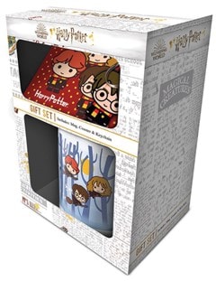 Chibi Harry Potter Mug, Coaster & Keychain Gift Set - 1