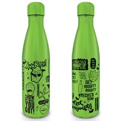 Rick & Morty: Quotes Metal Drink Bottle - 1