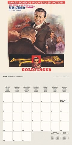James Bond 2023 Square Calendar - 2