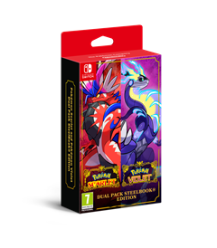 Pokemon Scarlet & Violet Dual Pack Limited Steelbook Edition - 1