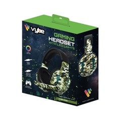Vybe Camo Jungle Green Gaming Headset - 6