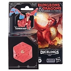 Red Dragon Themberchaud Dungeons & Dragons Honor Among Thieves d20 Converting Action Figure - 6