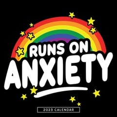 Runs On Anxiety 2023 Calendar - 1
