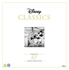 Disney Movie Collection Disney Box Set Blu Ray Classics 57 Movies Hmv Store