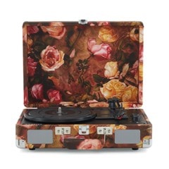 Crosley Cruiser Plus Deluxe Floral Bluetooth Turntable - 1