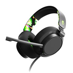Skullcandy SLYR Green Wired Gaming Headset - 1