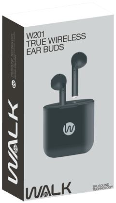 Walk Audio W201 Black True Wireless Bluetooth Earphones - 5