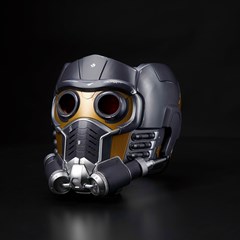 Star-Lord Guardians of the Galaxy Hasbro Marvel Legends Series Premium Electronic Roleplay Helmet - 26