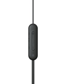 Sony WI-C100 Black Bluetooth Earphones - 3