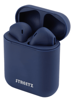 Streetz TWS-0009 Blue True Wireless Bluetooth Earphones - 8