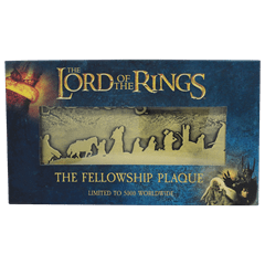 Lord Of The Rings Limited Edition The Fellowship Plaque Collectible - 3