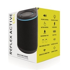 Reflex Audio Chill Black Bluetooth Speaker - 5