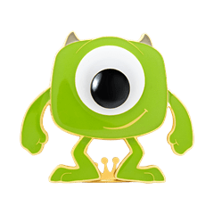 Mike Wazowski: Monsters Inc Funko Pop Pin - 1