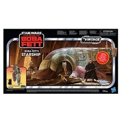 Boba Fett's Starship The Book of Boba Fett Star Wars Vintage Collection Vehicle With Figure & Stand - 20