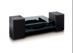 Lenco LS-300 Black Turntable and Speakers - 4