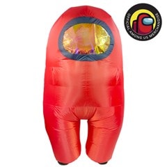 Among Us: Red (Size 1 Adult) Official Inflatable Costume - 6