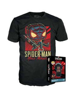Miles Morales Spider-Man Marvel Funko Boxed Tee (Small) - 1