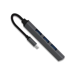 Veho TA-4 3 Port USB to USB-C Hub - 2