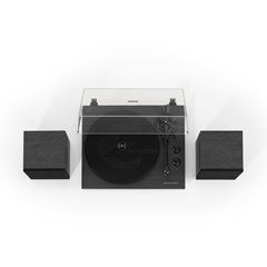 Crosley C62 Black Bluetooth Turntable & Speakers - 6
