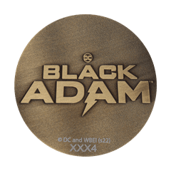 Justice Society Of America Black Adam Limited Edition Collectible Medallion - 4