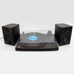 GPO Piccadilly Matte Black Turntable With Speakers (hmv Exclusive) - 3