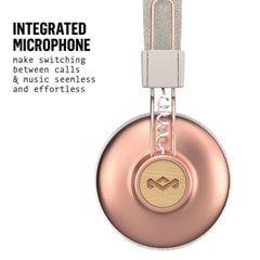 House of Marley Positive Vibration 2 BT copper Bluetooth headphones - 2