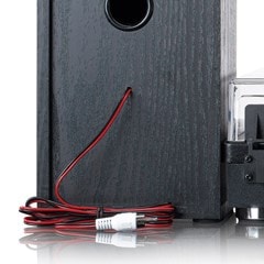 Lenco LS-101BK Black Belt Drive Turntable & Speakers - 7