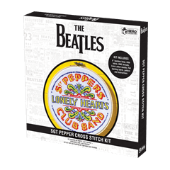 Sergeant Pepper's Drum The Beatles Hero Collector Cross Stitch Craft Kit - 1