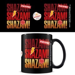 Shazam! Shazam! Shazam! Shazam! Fury Of The Gods Black Mug - 1