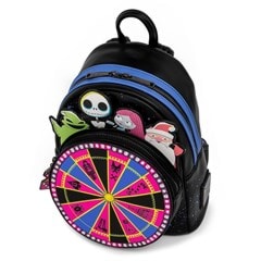 Nightmare Before Christmas: Oogie Boogie Wheel Mini Loungefly Backpack - 6