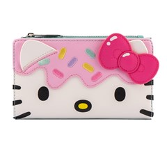 Hello Kitty Cupcake Sanrio Flap Wallet Loungefly - 1