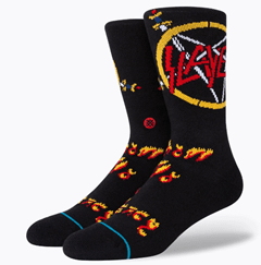 Slayer No Mercy Crew Socks (Large) - 1