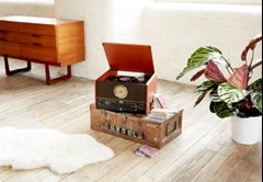 GPO Chesterton Wood Turntable With CD, Cassette & Radio - 4