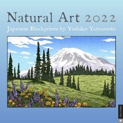 Natural Art: Japanese Blockprints Square 2022 Calendar - 1