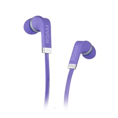 Roam Colours Grape Purple Earphones w/Mic (hmv Exclusive) - 1