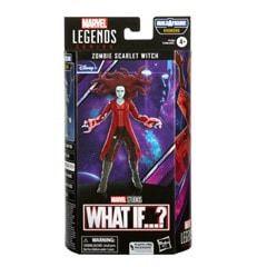 Zombie Scarlet Witch Hasbro Marvel Legends MCU What If Series Action Figure - 5