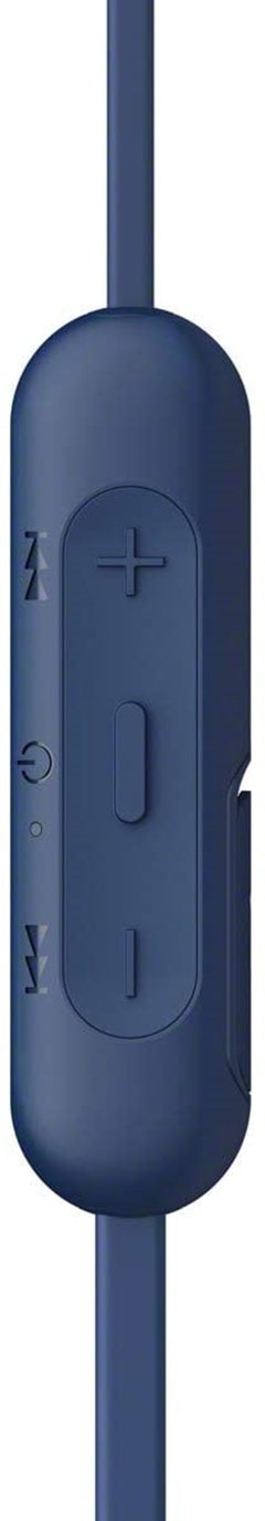 Sony WI-C310 Blue Bluetooth Earphones - 4