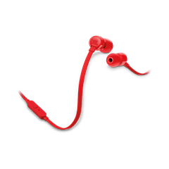 JBL Tune T160 Red Earphones - 2