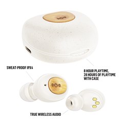House of Marley Champion Cream True Wireless Bluetooth Earphones - 4