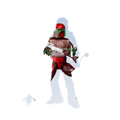 Mandalorian Warrior (Holiday Edition) & Bogling Hasbro Star Wars The Black Series Action Figures - 6