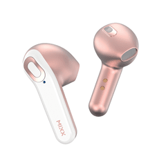 Mixx Audio Streambuds Hybrid Rose Gold/White True Wireless Bluetooth Earphones - 2