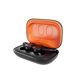 Skullcandy Push Active True Black/Orange True Wireless Bluetooth Earphones - 4