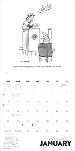 Cartoons from The New Yorker Square 2022 Calendar - 2