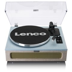 Lenco LS-440BUBG Blue/Grey Turntable - 1