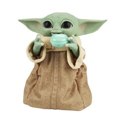 Star Wars Galactic Snackin' Grogu Integrated Play Soft Toy - 7