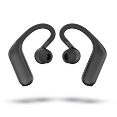 Mixx Audio Streambuds Sports Midnight Black True Wireless Bluetooth Earphones - 2