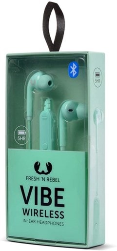 Fresh N Rebel Vibe Wireless Peppermint Bluetooth Earphones - 6