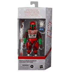 Mandalorian Warrior (Holiday Edition) & Bogling Hasbro Star Wars The Black Series Action Figures - 2