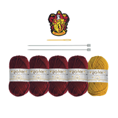 Harry Potter: Gryffindor House Cowl: Knit Kit: Hero Collector - 5